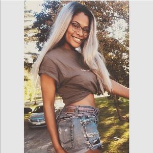 DIY High Waisted Shorts